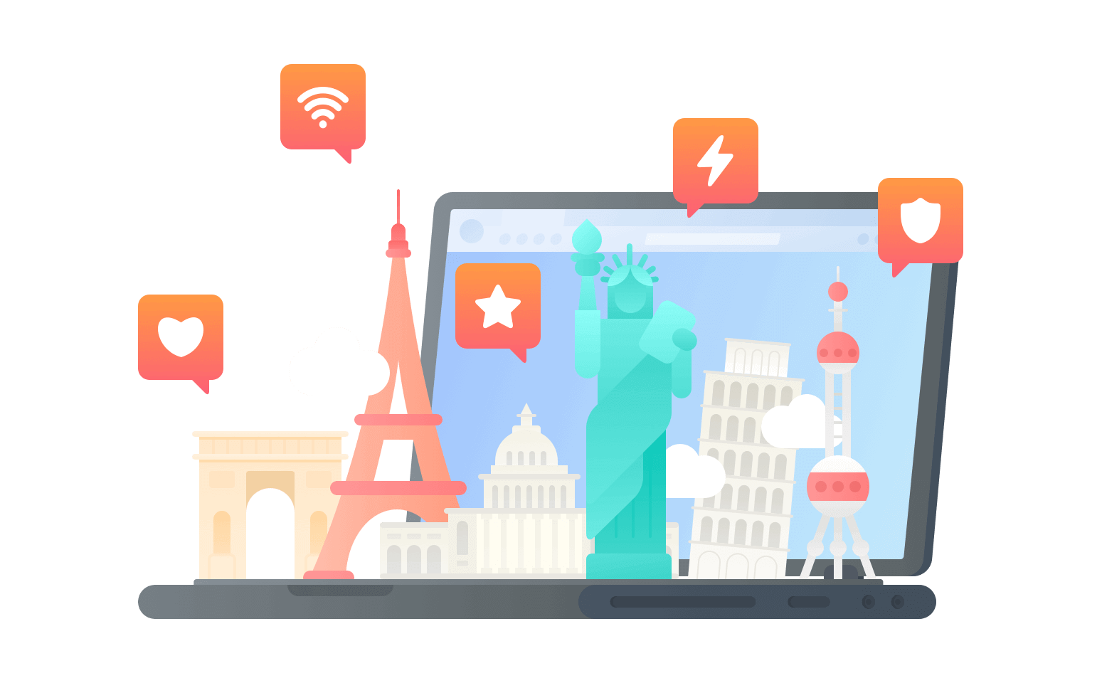 在特克斯和凯科斯群岛连接到中国vpn - 大陆VPN